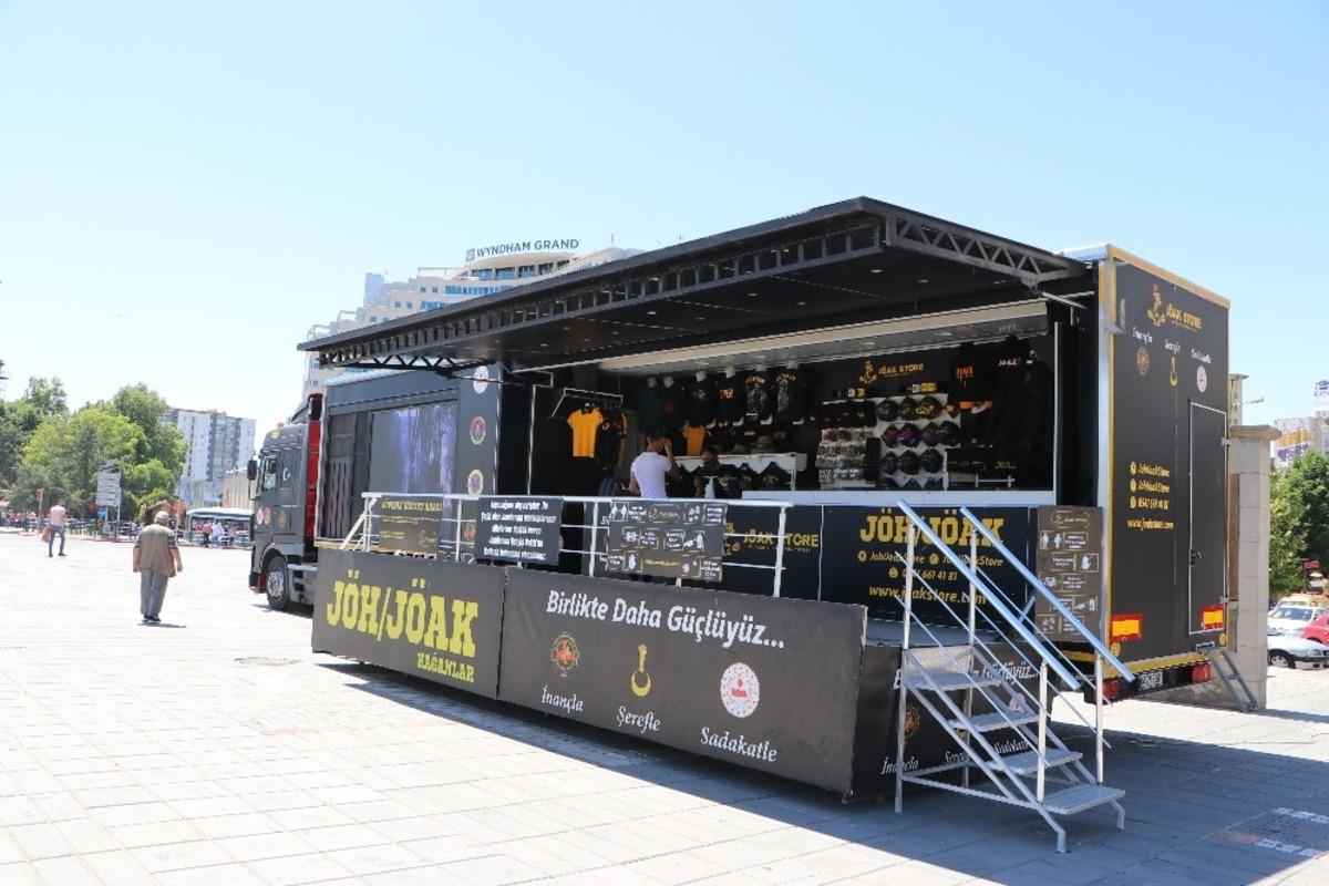 J&Ouml;H ve J&Ouml;AK tanıtım ve satış tırı Kayseri&rsquo;de