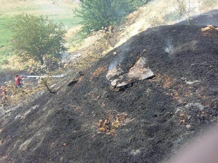 Anız yangını korkuttu G1