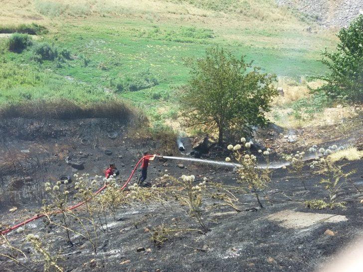 Anız yangını korkuttu G2