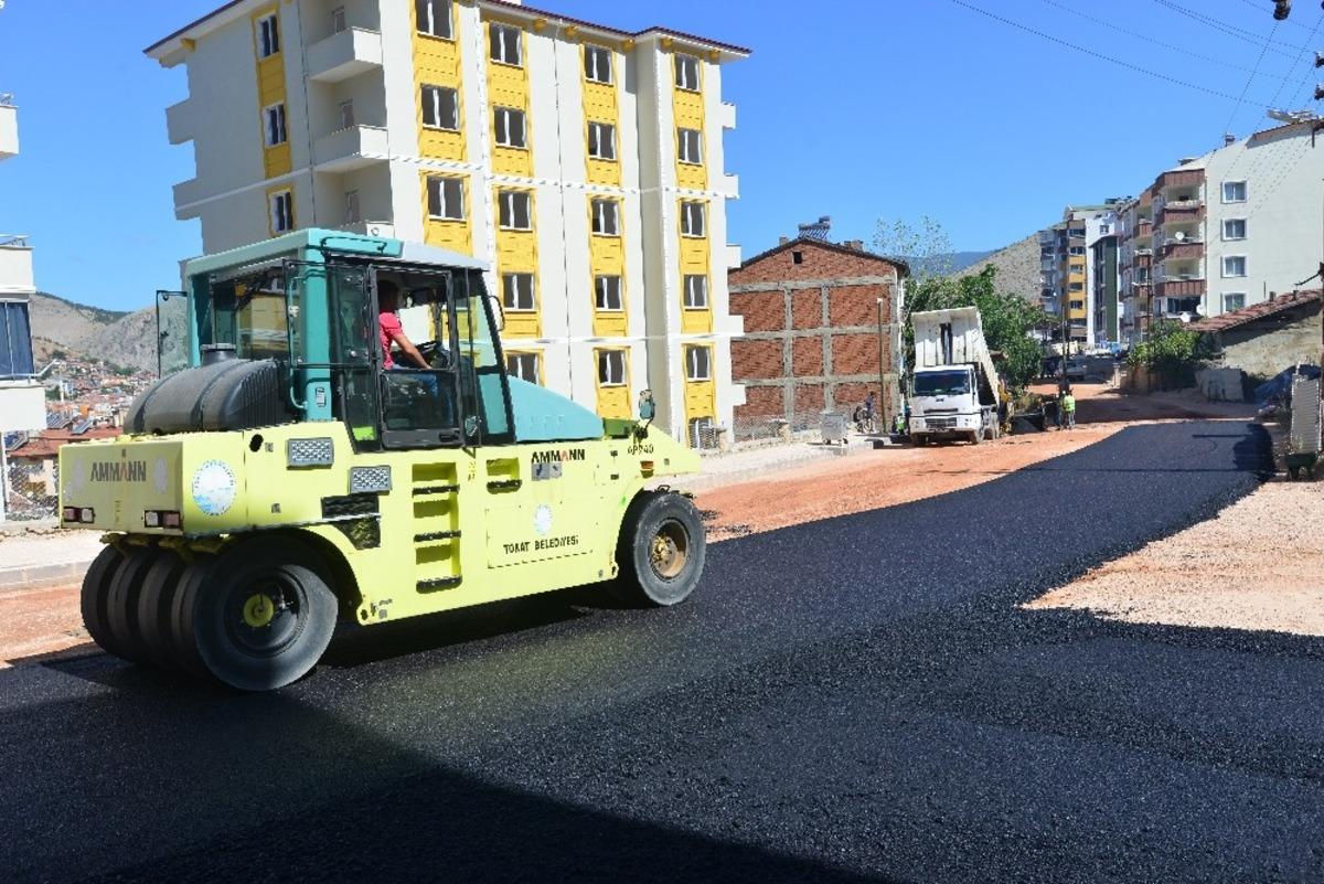Yeni normalleşme s&uuml;reci ile asfalt işine hız verildi