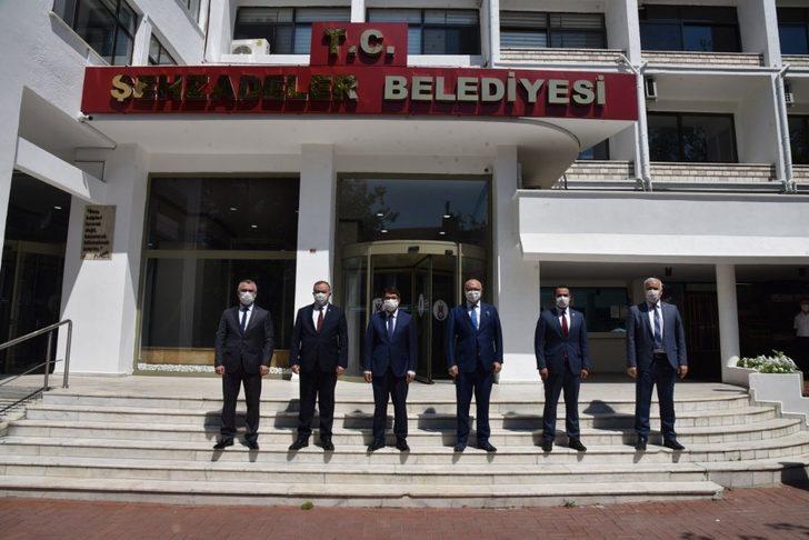 Başkan Ergün, Şehzadeler Belediyesini ziyaret etti G5