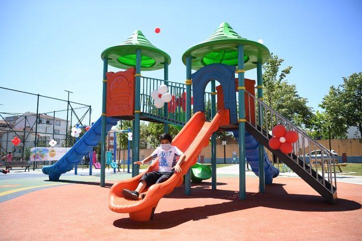 Sancaktepeli çocukların yüzü yeni çocuk bahçeleri ile gülüyor G5