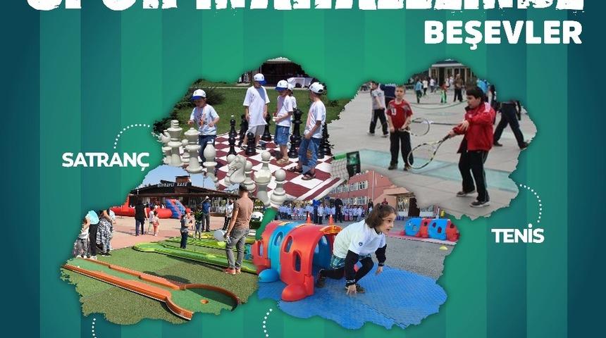 Büyükşehir’le spor her yerde