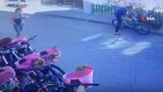 Büyükada’da 'pes' dedirten hırsızlık! Kimseye aldırmadan böyle çaldı