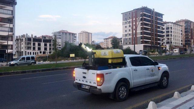 Malatya Büyükşehir Belediyesi, haşerelerle mücadeleyi yoğunlaştırdı