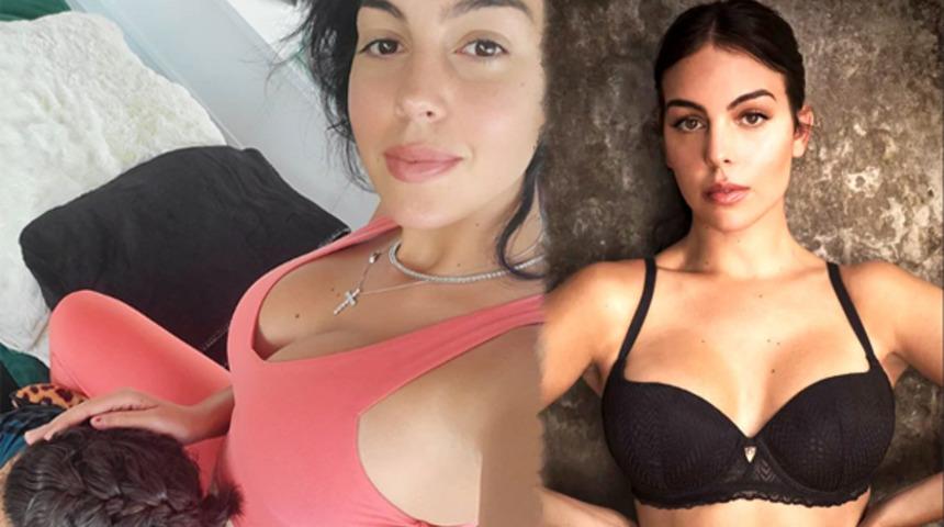 Cristiano Ronaldo'nun sevgilisi Georgina Rodriguez'den dikkat çeken paylaşım