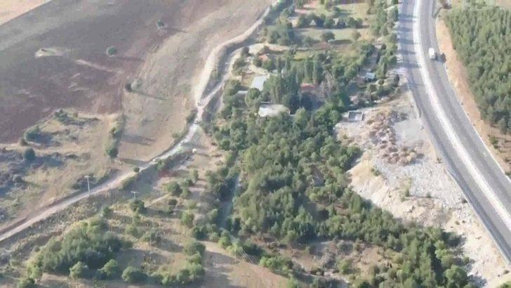 Müebbetle aranan cinayet zanlısı drone destekli operasyonla yakalandı G3