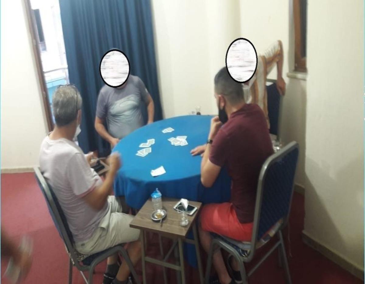 Kumar oynatılan 2 iş yerine operasyon: 11 kişiye 13 bin 475 TL ceza