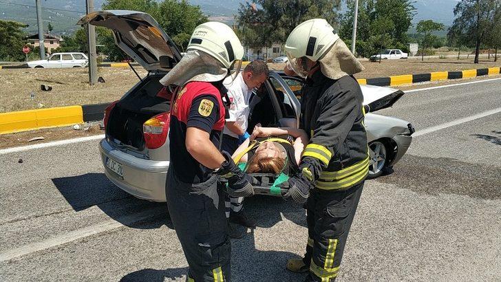 Seydikemer’deki trafik kazasında 3 kişi yaralandı G5