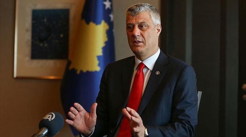 Kosova Cumhurbaşkanı Thaçi: Savaş suçu işlediğim kanıtlanırsa istifa edeceğim