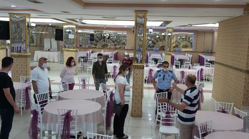 Gebze&rsquo;de d&uuml;ğ&uuml;n salonları denetleniyor