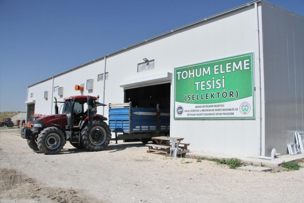 Tohum eleme tesisi &ccedil;alışmalara başladı