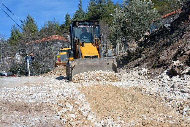 Kavaklıdere’de parsel bağlantılarına başladı