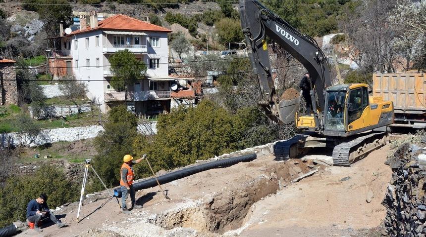 Kavaklıdere&rsquo;de parsel bağlantılarına başladı