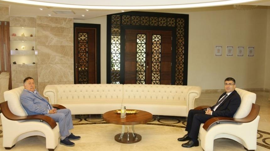 NTSO Başkanı Parmaksız&rsquo;dan Rekt&ouml;r Aktekin&rsquo;e ziyaret