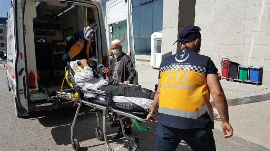 Ko&ccedil;la kafa tokuşturdu! Hastanelik oldu