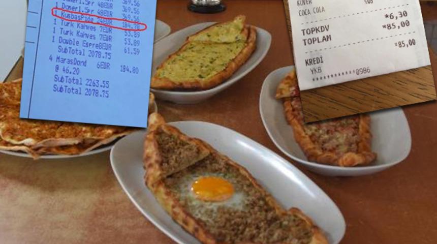 Bodrum'da dikkat &ccedil;eken pide fiyatları! 20 kilometre mesafede 7'ye katlanıyor