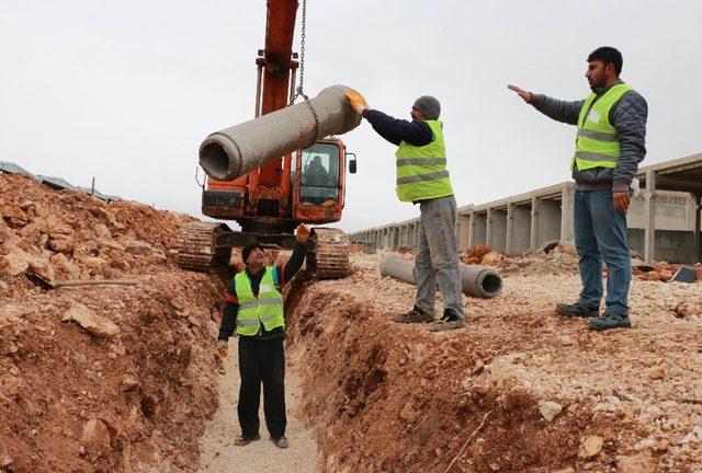 Küçük Sanayi Sitelerinin alt yapısını tamamlandı