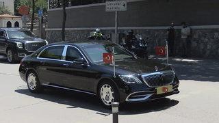 Cumhurbaşkanı Erdoğan, yeni doğan torununu ziyaret etti