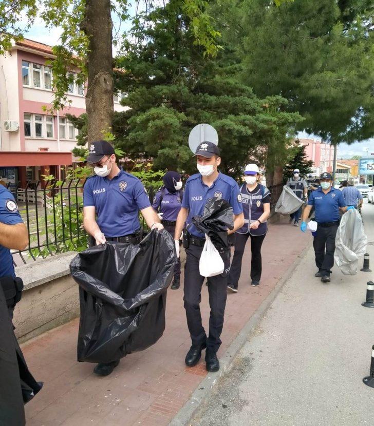 Yüzlerce kişi elbirliği ile Niksar’ı temizledi G4