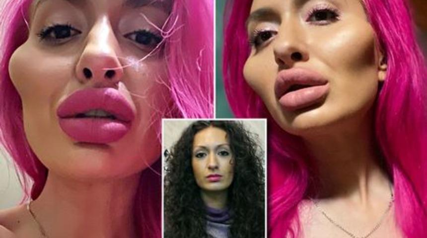 Yanak dolgusu bağımlısı Ukraynalı model Anastassiia