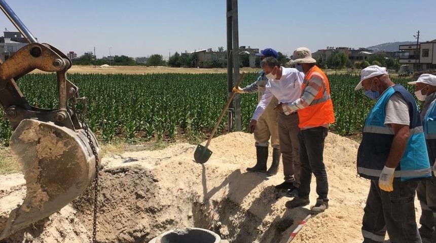 Kılın&ccedil; altyapı &ccedil;alışmalarını yerinde inceledi