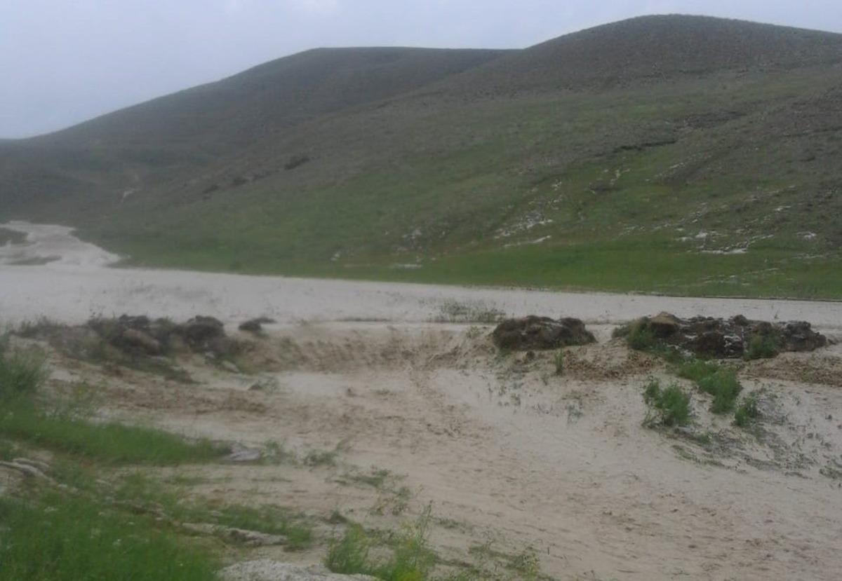 Sel tarım arazilerine zarar verdi