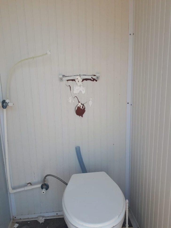 Didim’deki duş ve soyunma kabinleri tahrip edildi G4