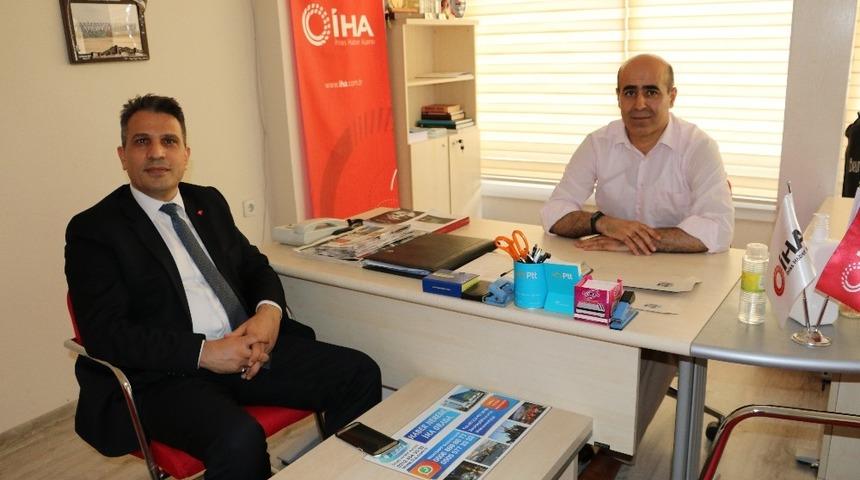 Başsavcı Yurdag&uuml;l&rsquo;den İHA&rsquo;ya veda ziyareti