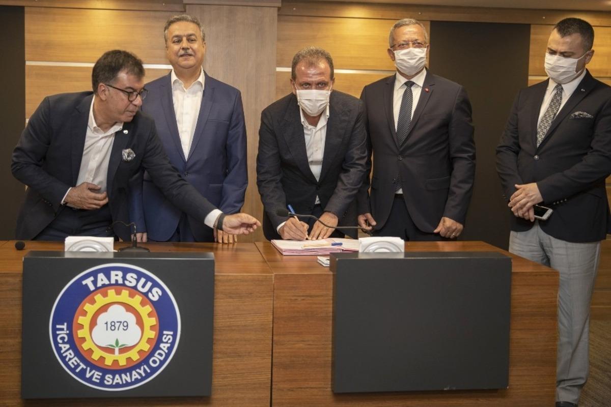 Se&ccedil;er, Tarsus OSB&rsquo;deki incelemelere katıldı