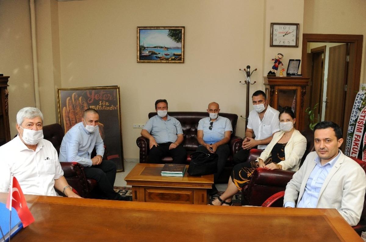 AD&Uuml; İletişim Fak&uuml;ltesi&rsquo;nden İl K&uuml;lt&uuml;r ve Turizm M&uuml;d&uuml;r&uuml; Tuncer&rsquo;e ziyaret