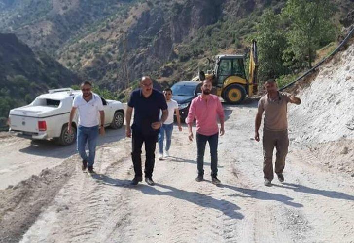 Çukurca Belediyesinden yol yapım çalışması G3