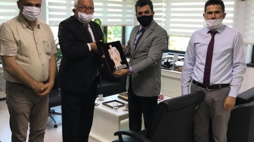 Başkan  Posbıyık, Vergi Dairesi Başkanı’nı ziyaret etti