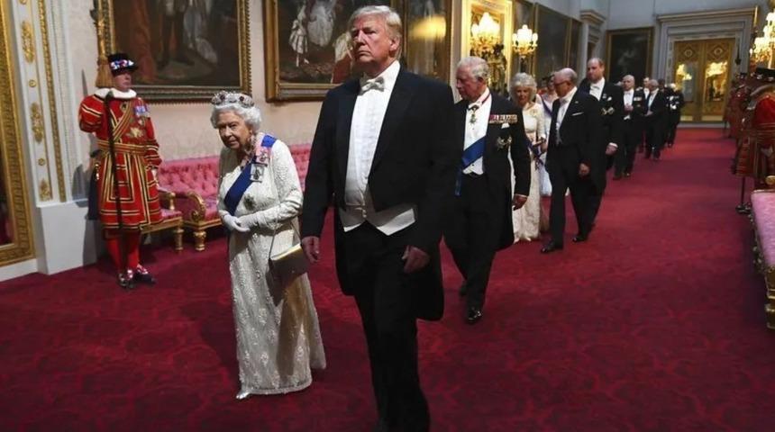 Trump, İngiltere Kraliçesi 2. Elizabeth'in 94. yaş gününü kutladı