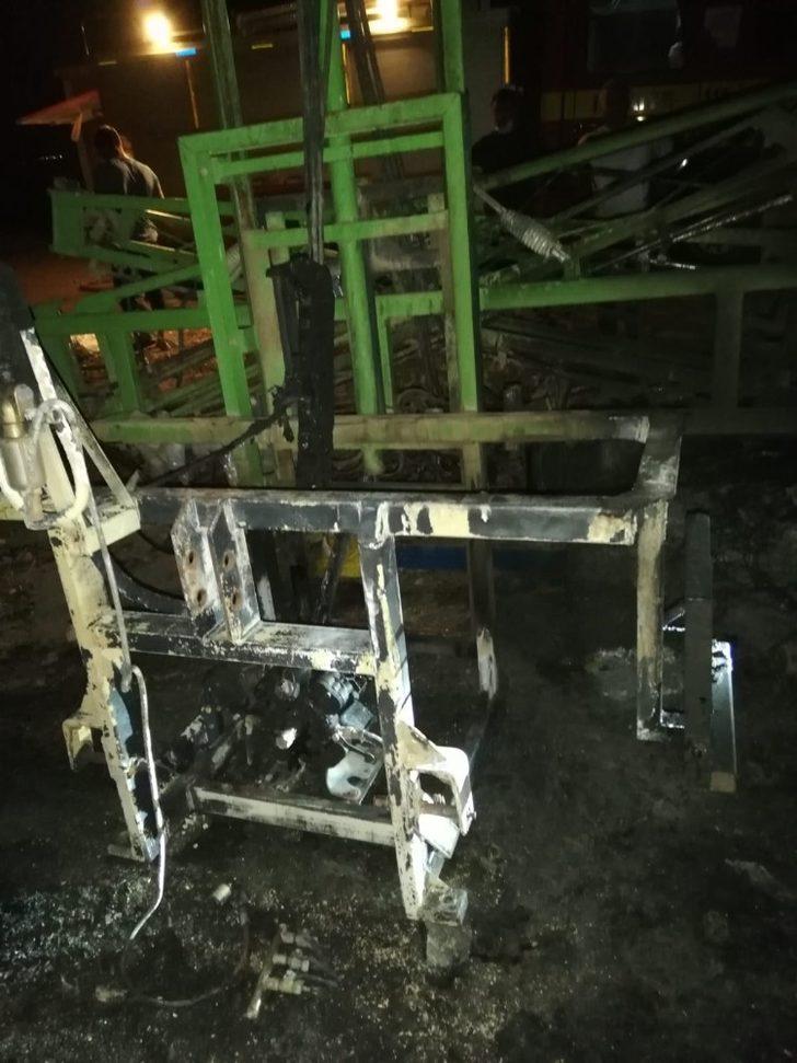 Mardin’de alevler geceyi aydınlattı, erken müdahale faciayı önledi G3