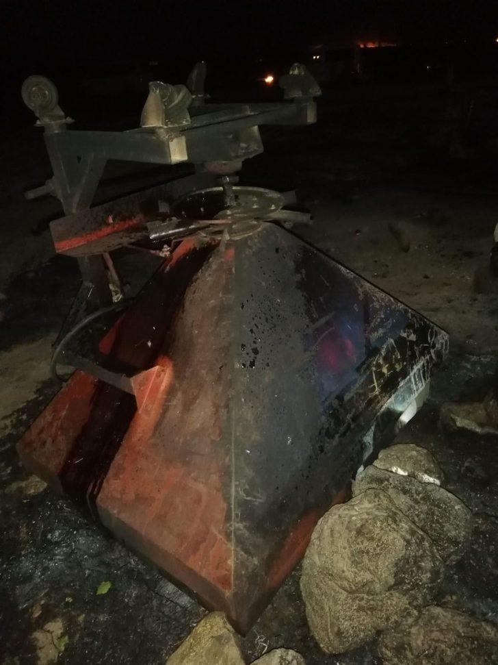 Mardin’de alevler geceyi aydınlattı, erken müdahale faciayı önledi G4