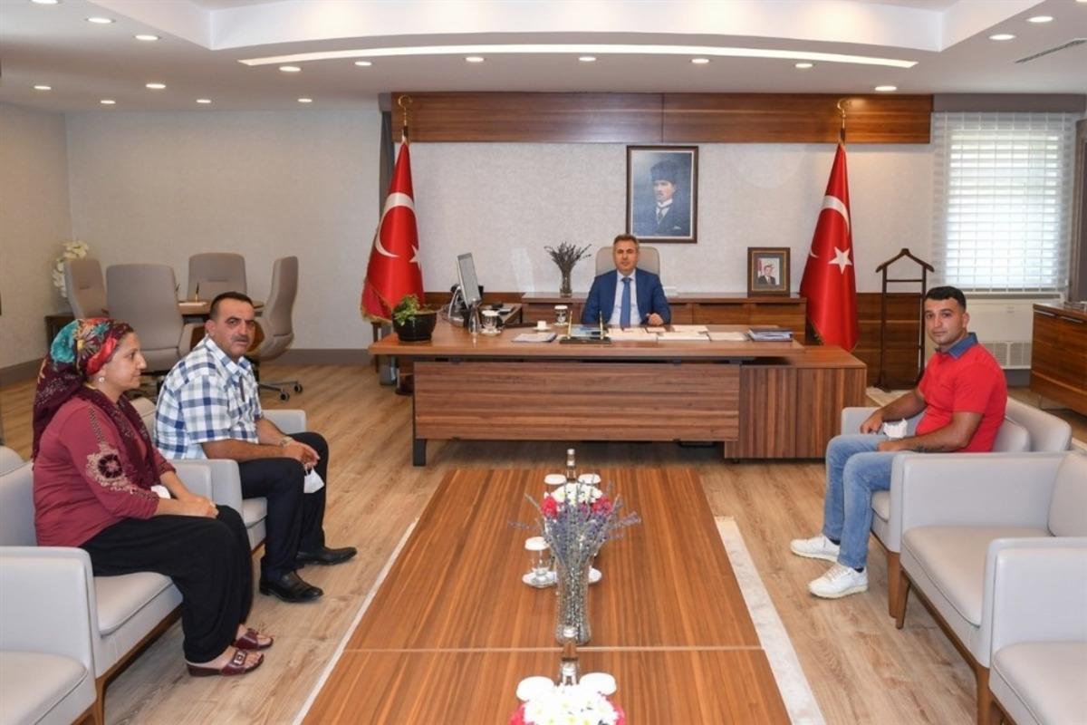 Vali Elban: "Şehitlerimizin kıymetli aileleri bizlere emanettir"