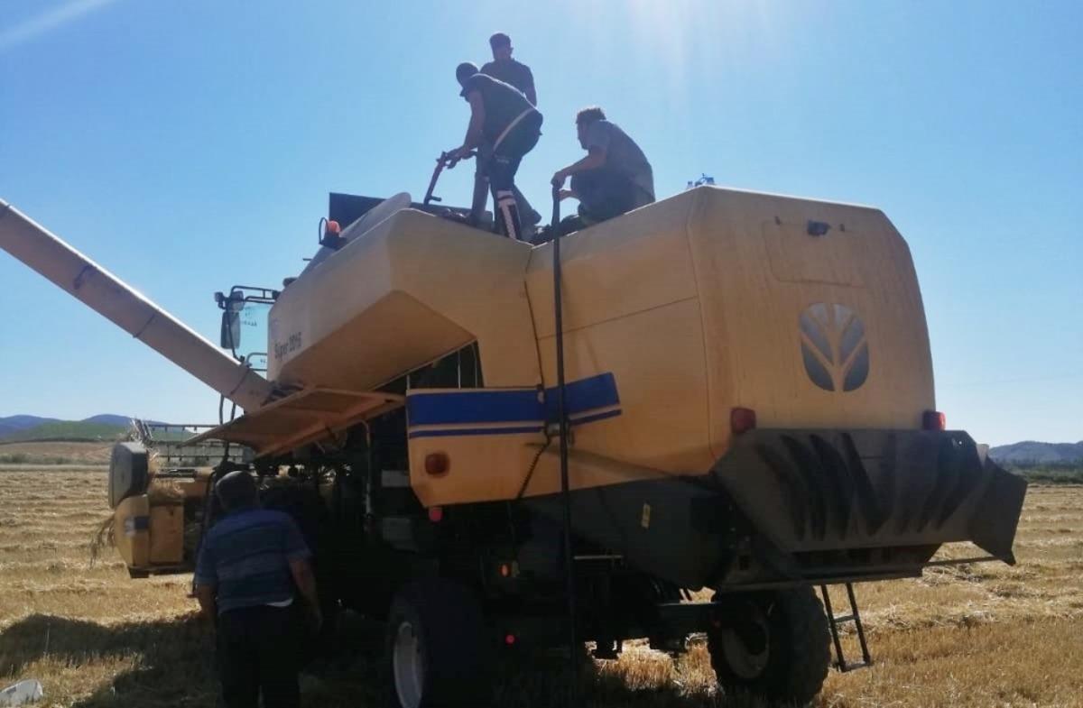 Bi&ccedil;erd&ouml;ver yanmaktan son anda kurtarıldı