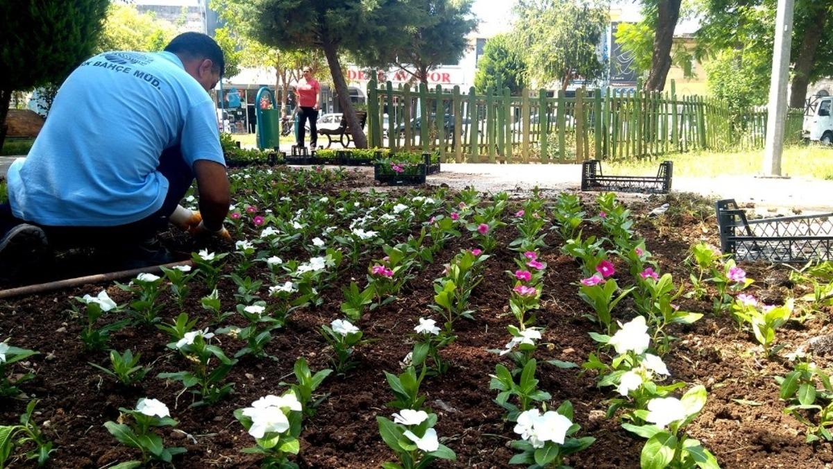 Parklar bakımdan ge&ccedil;iriliyor, dezenfekte ediliyor