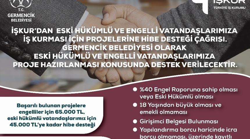 İŞKUR&rsquo;dan engelli ve eski h&uuml;k&uuml;ml&uuml; vatandaşlara iş kurma fırsatı
