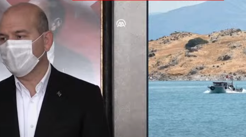 Van G&ouml;l&uuml;'ndeki tekne faciası! Bakan Soylu'dan son dakika a&ccedil;ıklaması