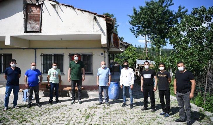 Başkan Kocaman’dan, Tel Abyad gazisine ziyaret G3