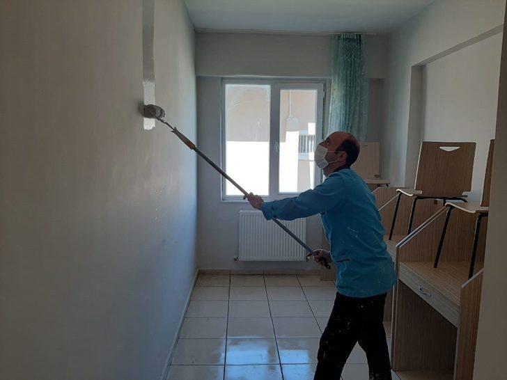 Yurtlarda karantinanın ardından tadilat başladı G2