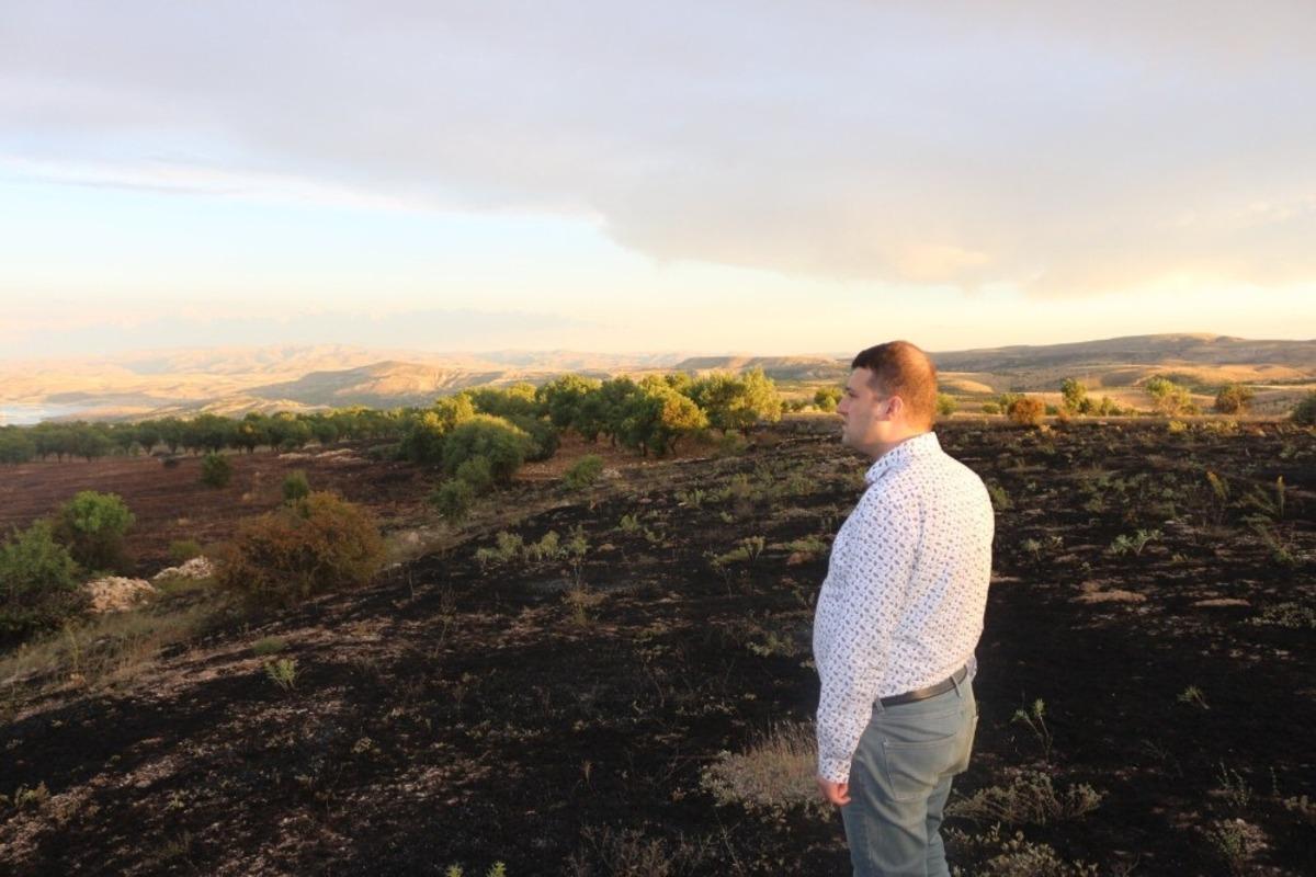 Elazığ&rsquo;da yıldırım, 20 d&ouml;n&uuml;mdeki arpayı k&uuml;l etti