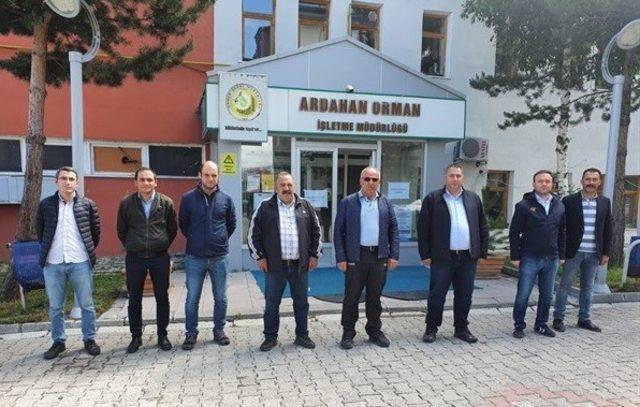 Bölge Müdürü Oktay Ayatay Ardahan Orman İşletme Müdürlüğünü ziyaret etti