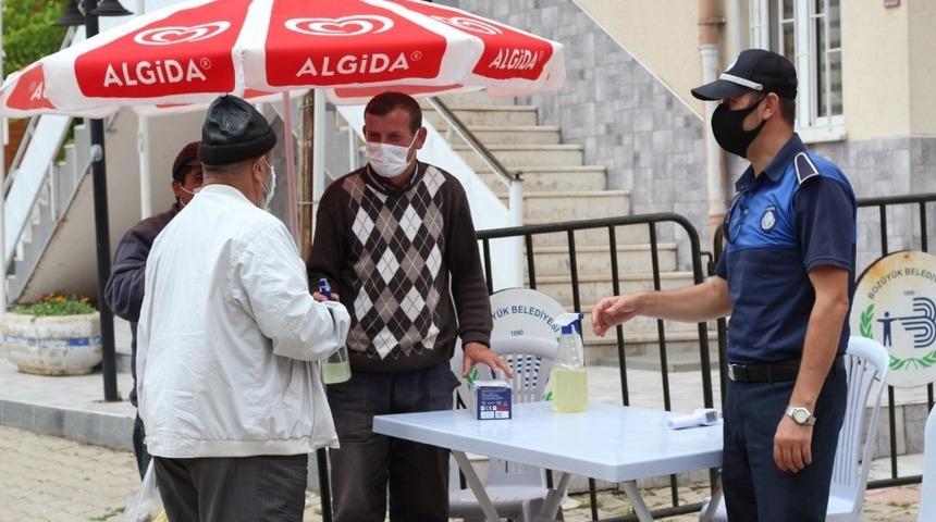 Pazara girişlerde kontroller &uuml;st d&uuml;zeyde