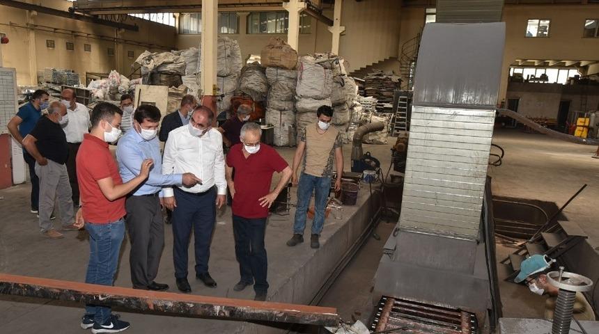 Başkan Kılca&rsquo;dan sanayi esnafına ziyaret