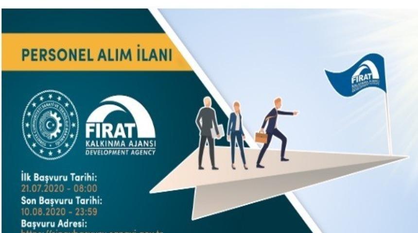 Fırat Kalkınma Ajansı&rsquo;na 6 personel alınacak