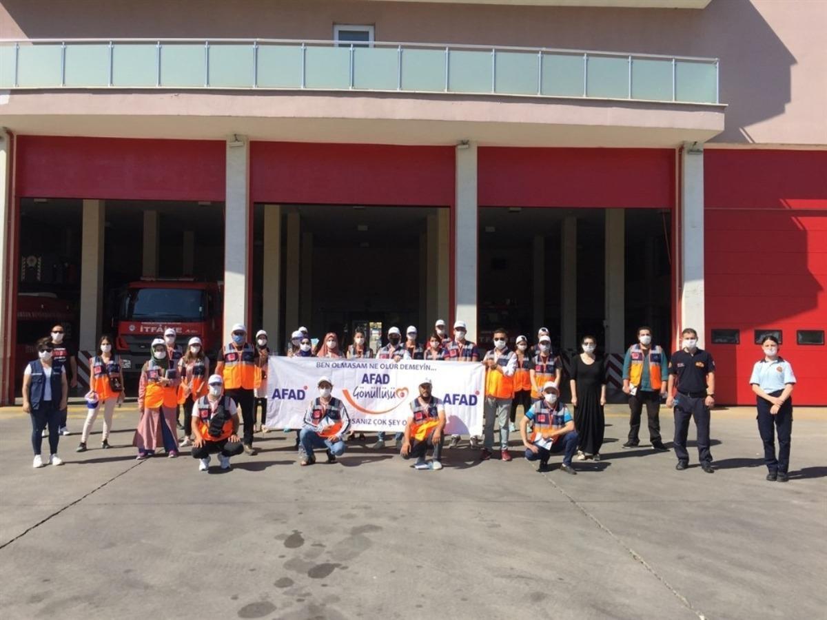 AFAD g&ouml;n&uuml;ll&uuml;lerine yangın farkındalık eğitimi