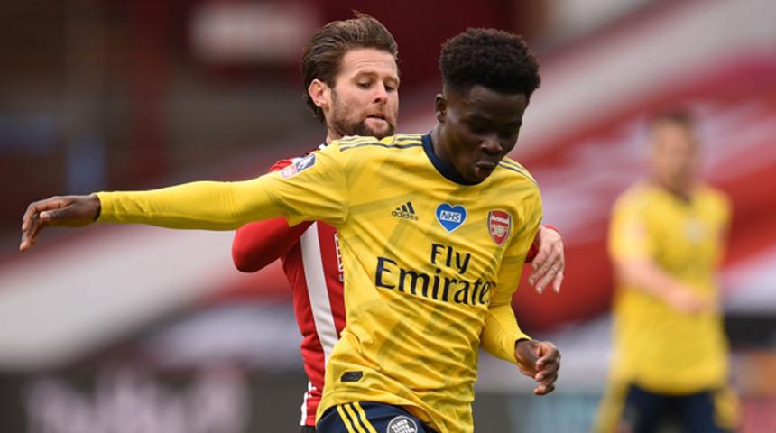 Arsenal'de Bukayo Saka'nın s&ouml;zleşmesi uzatıldı